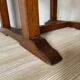 Slatted wooden chair, minimalist