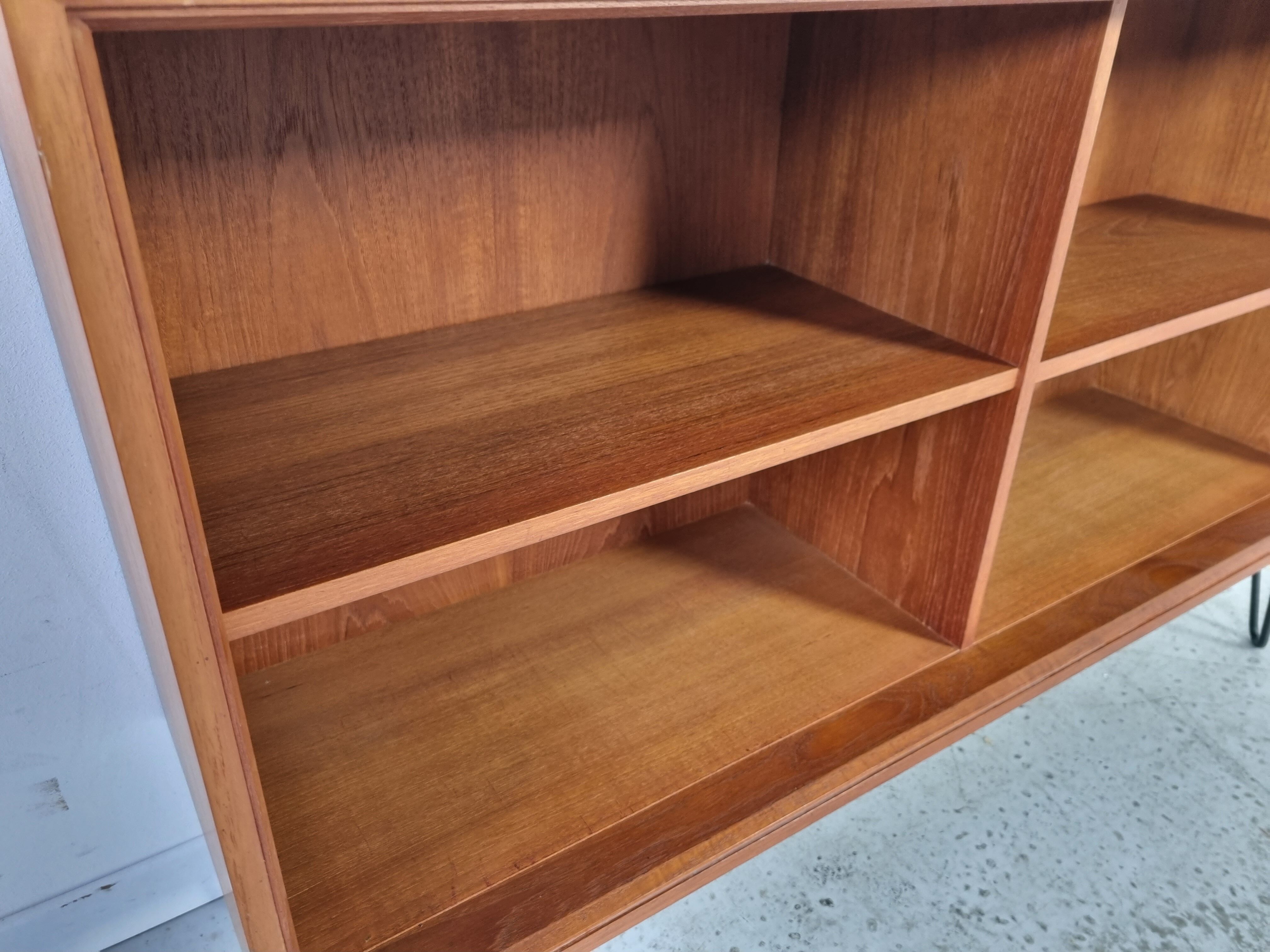 Scandinavian teak row WK, 60s