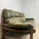 Vintage leather seat