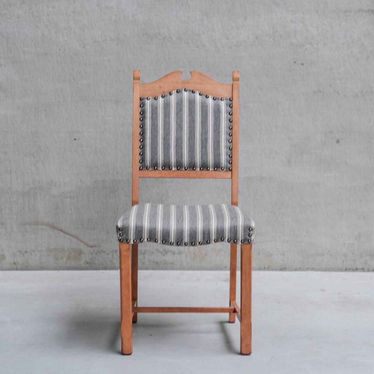 Set of Six Mid-Century Danish Oak Dining Chairs