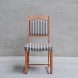 Set of Six Mid-Century Danish Oak Dining Chairs