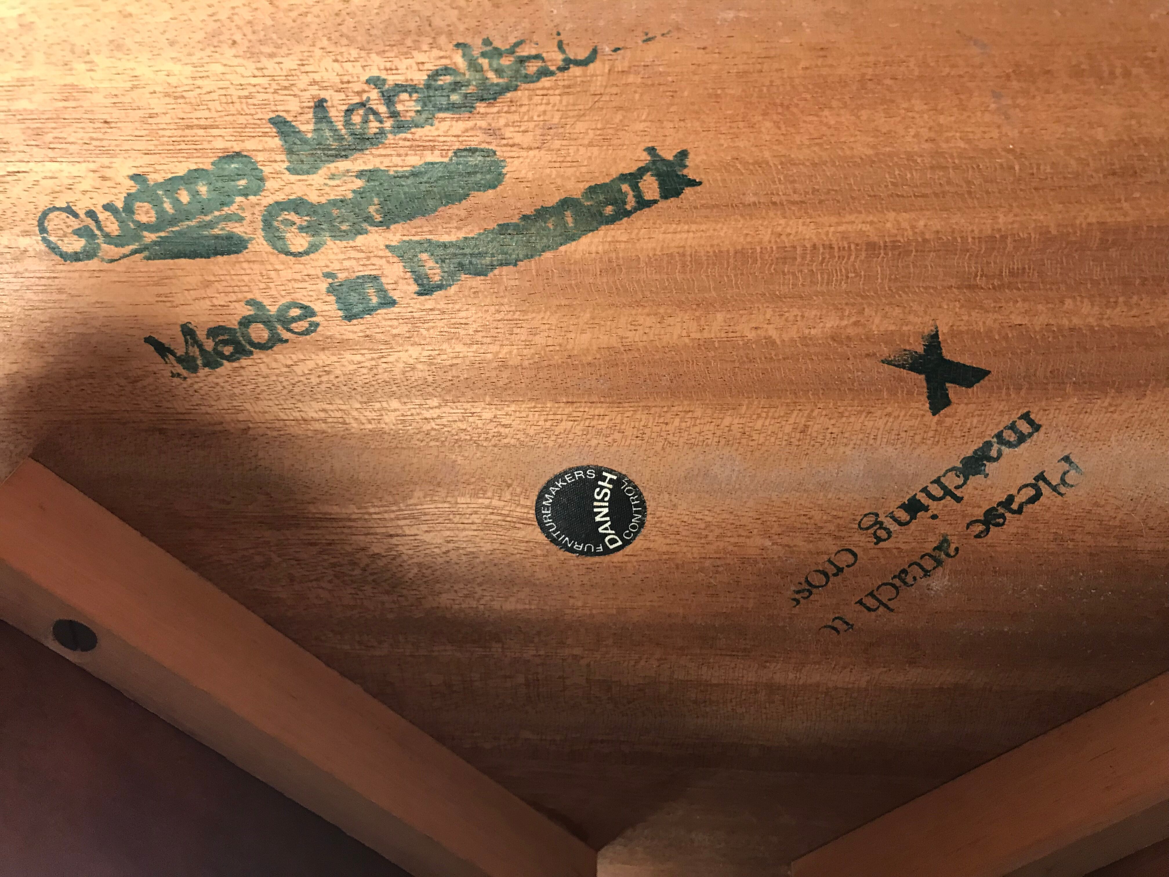 Teak table Niels Otto Muller for Gudme Mobelfabrik