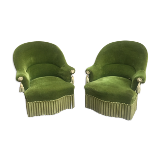 Pair of armchairs