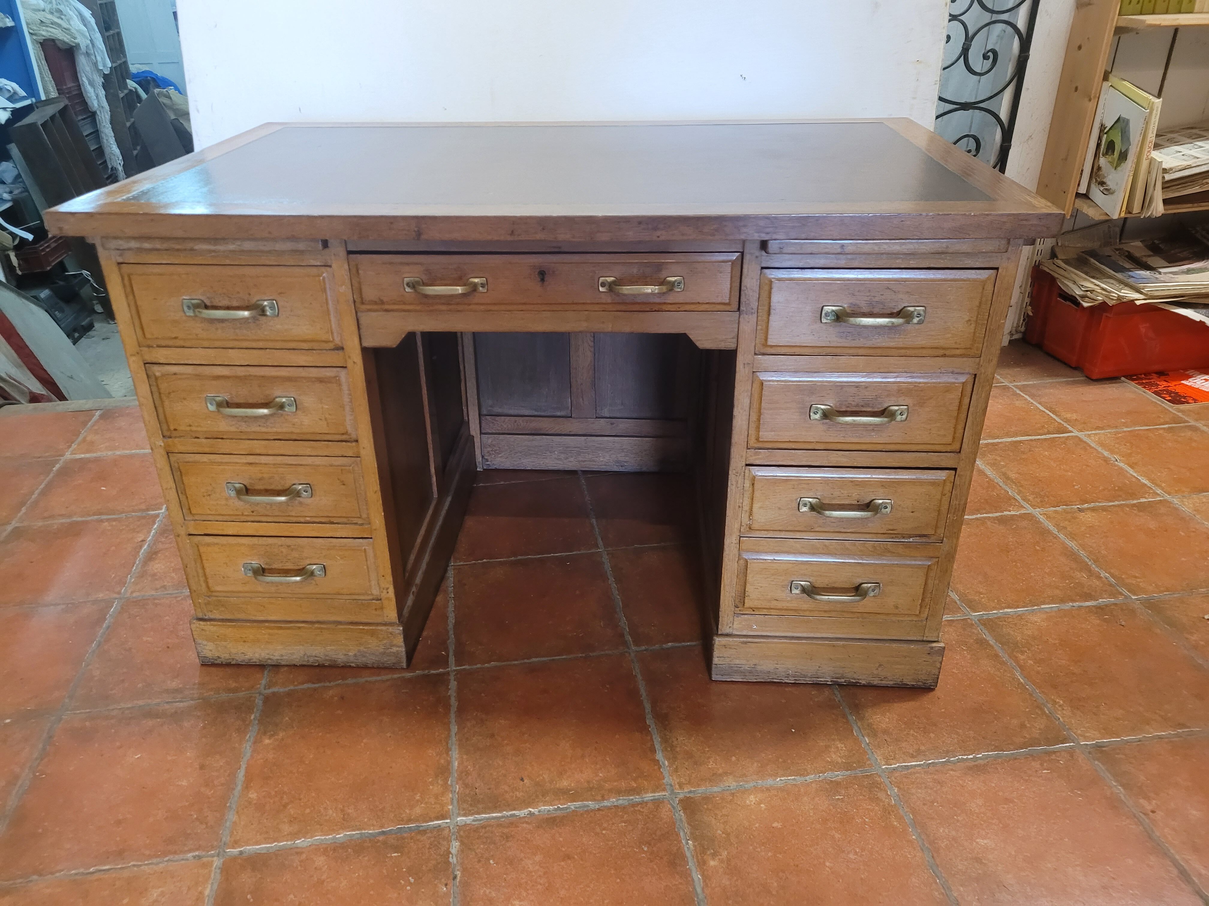 Minister's office in oak