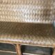 Banquette en châtaignier