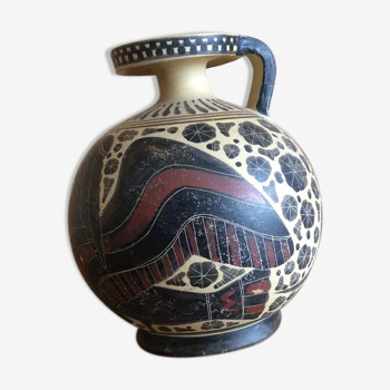 Terracotta soliflore vase