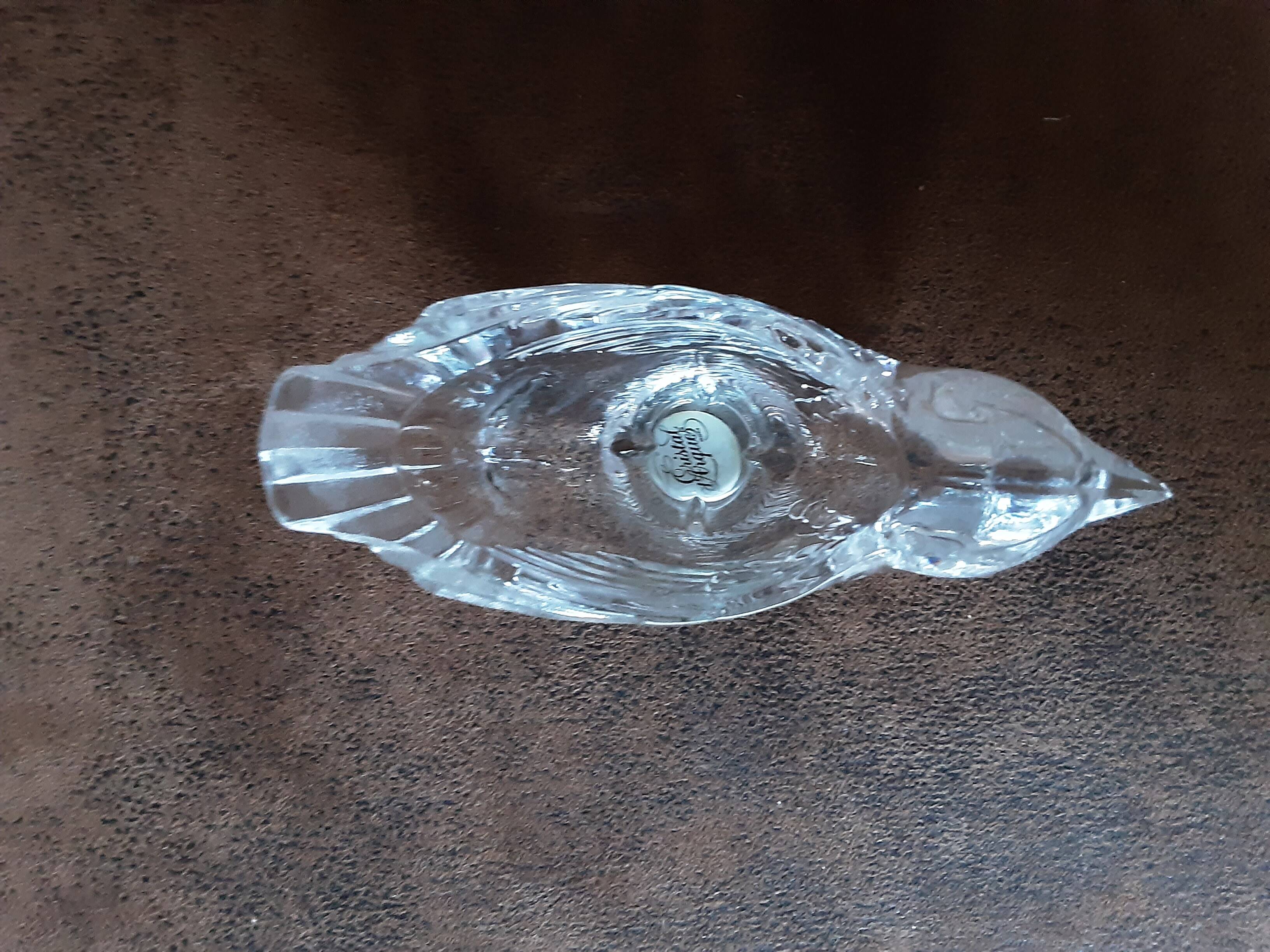 Crystal D Arques Sugar Bowl