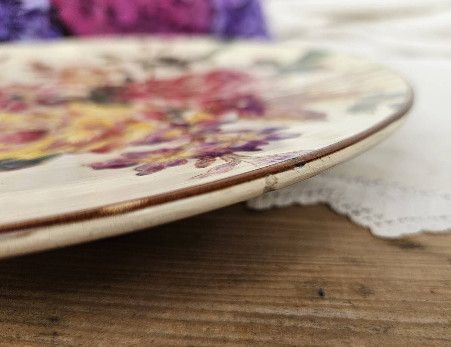 Longchamp Terre de Fer decorative plate