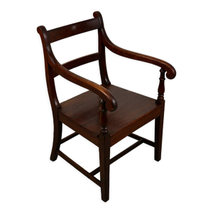 fauteuil en chêne anglais