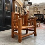 70s bamboo living room