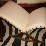 Fauteuil et son repose pied