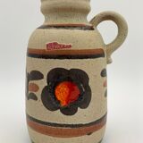 Vintage Scheurich West Germany Ceramic Vase, Numbered 413-20 - 1960s