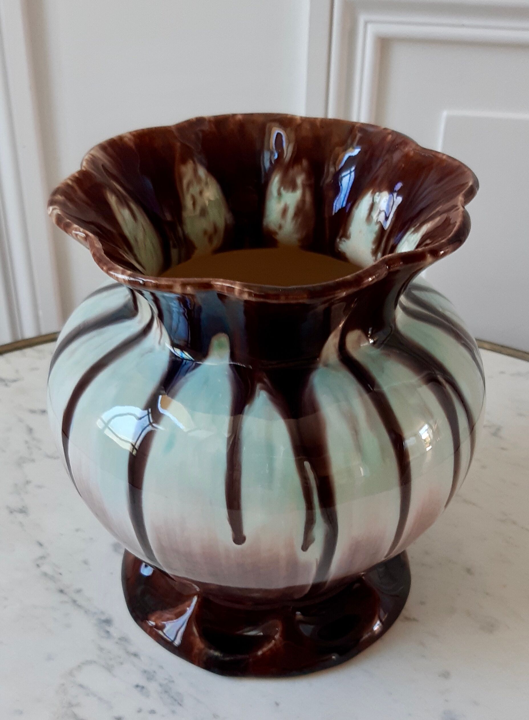 Antique ceramic vase