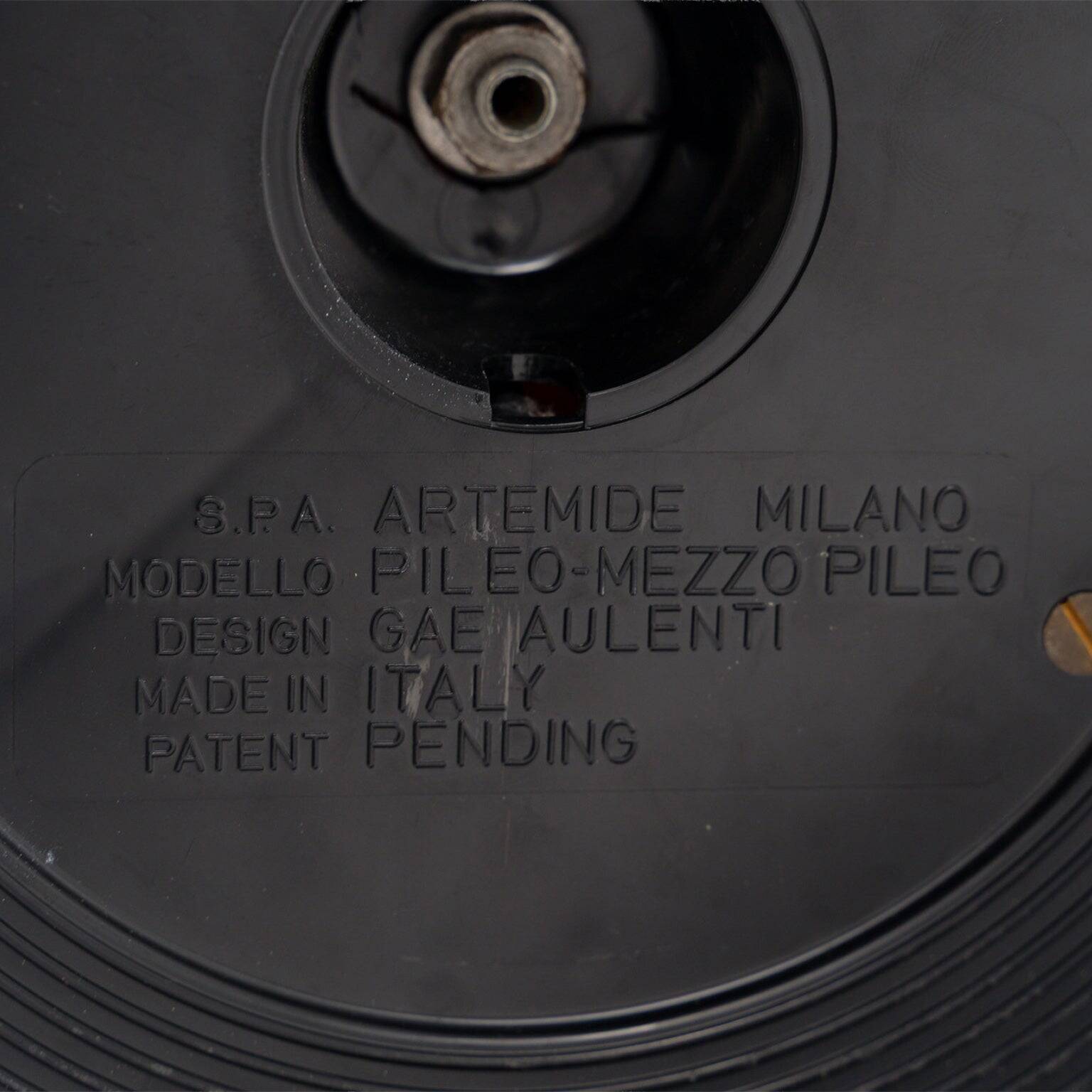 Lampadaire « Pileo » de Gae Aulenti pour Artemide, 1972