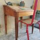 Wooden desk