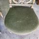 Pair of Louis XVI style chairs from the 18th century with lyre back.