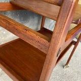 Teak kitchen trolley
