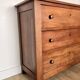 Antique solid wood chest of drawers