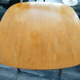 Mid-high / mid-low table - 60s pedestal table