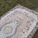 Vintage handmade Turkish rug 117x204 cm
