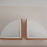 Wall lamp design 80 metal wood plexiglass