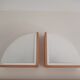 Wall lamp design 80 metal wood plexiglass