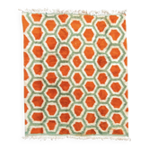 Tapis berbère moderne marocain beni m'rirt neuf