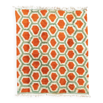 New modern Moroccan Berber rug Beni M'rirt.