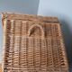 Wicker crate, very large basket