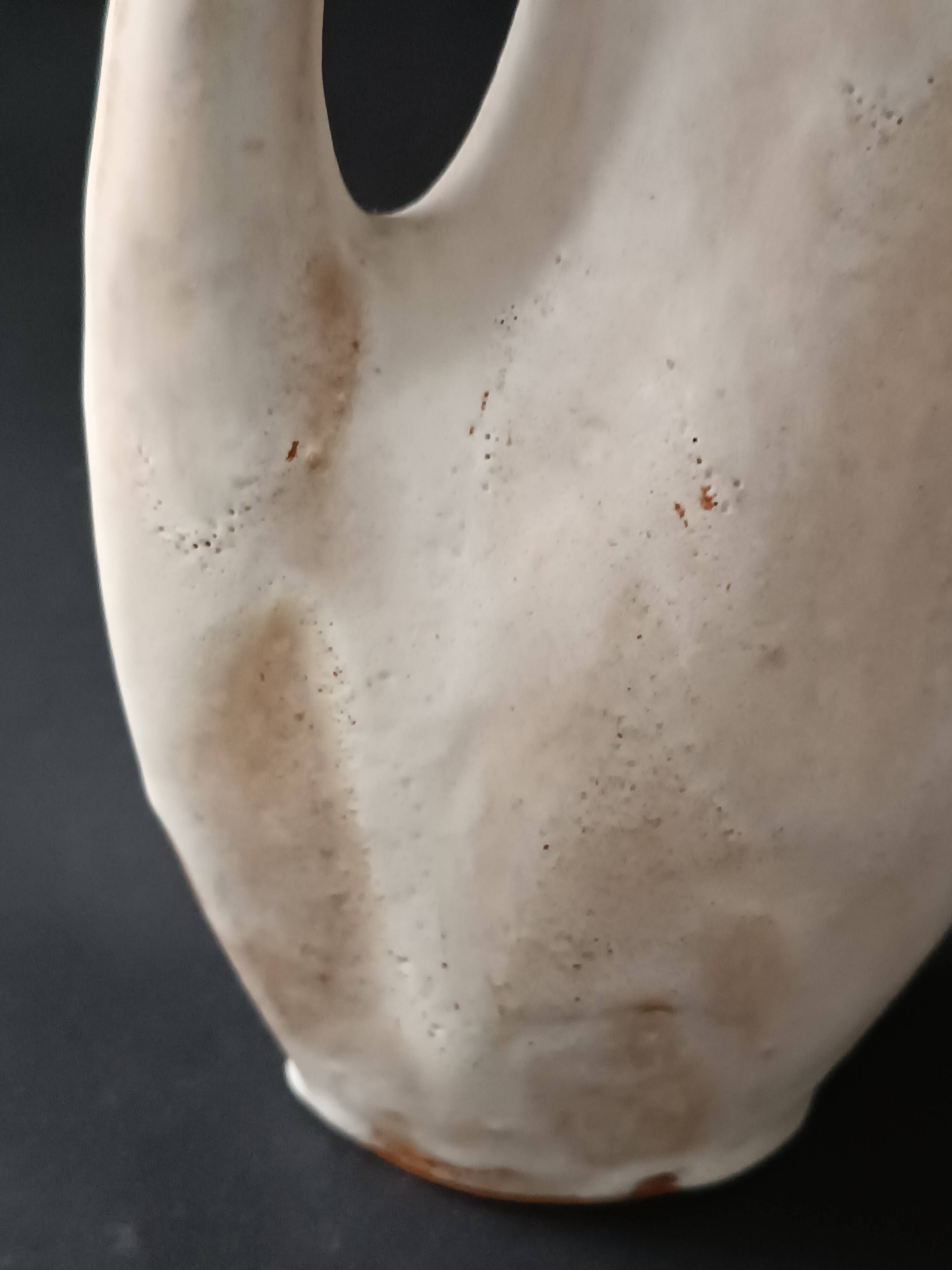 Glazed ceramic vase, France, 20th century