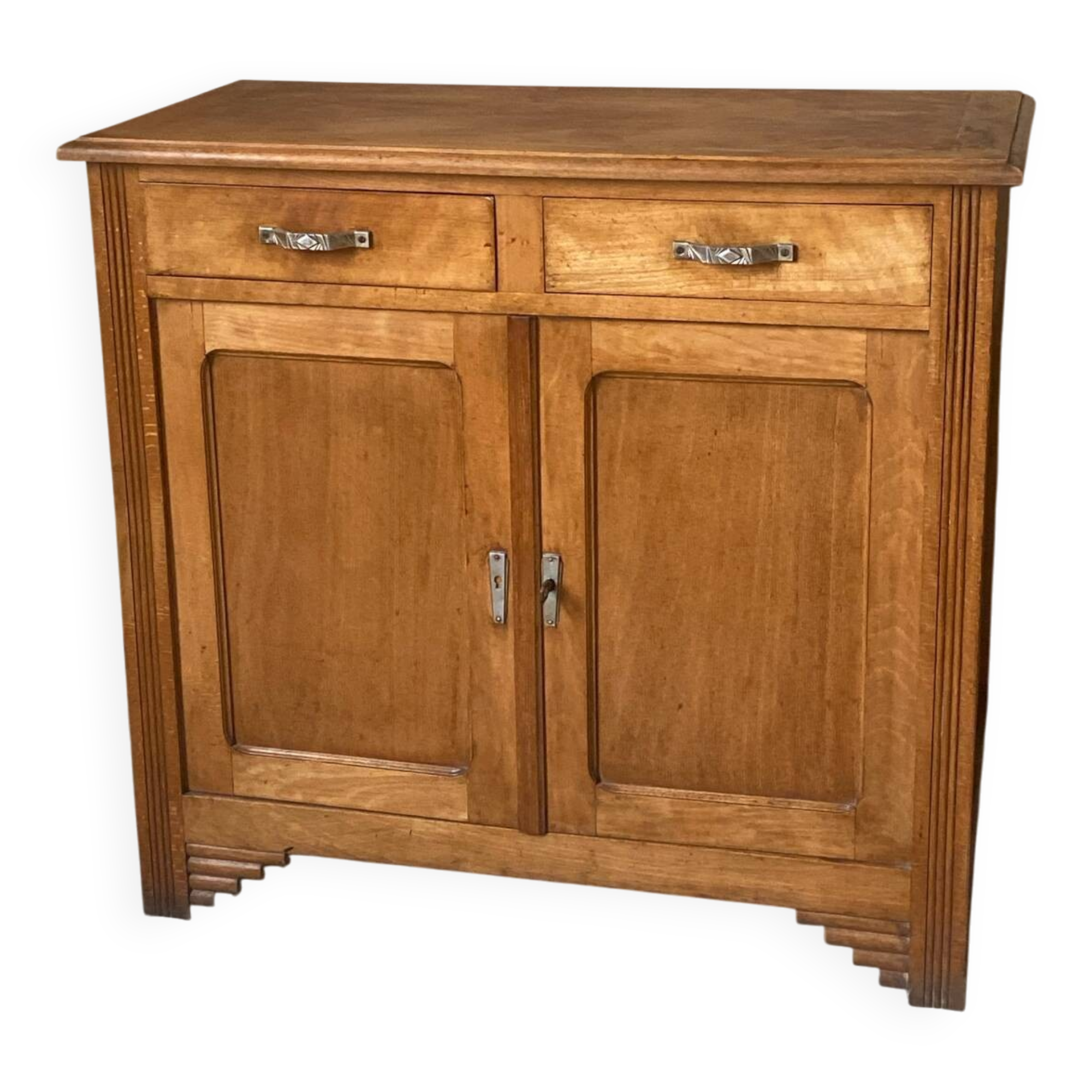 Buffet parisien en bois blond