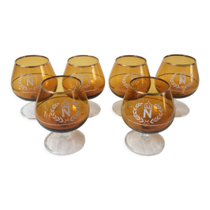 Série de 6 verres à