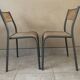 Set de 2 chaises d'école vintage Mullca 510