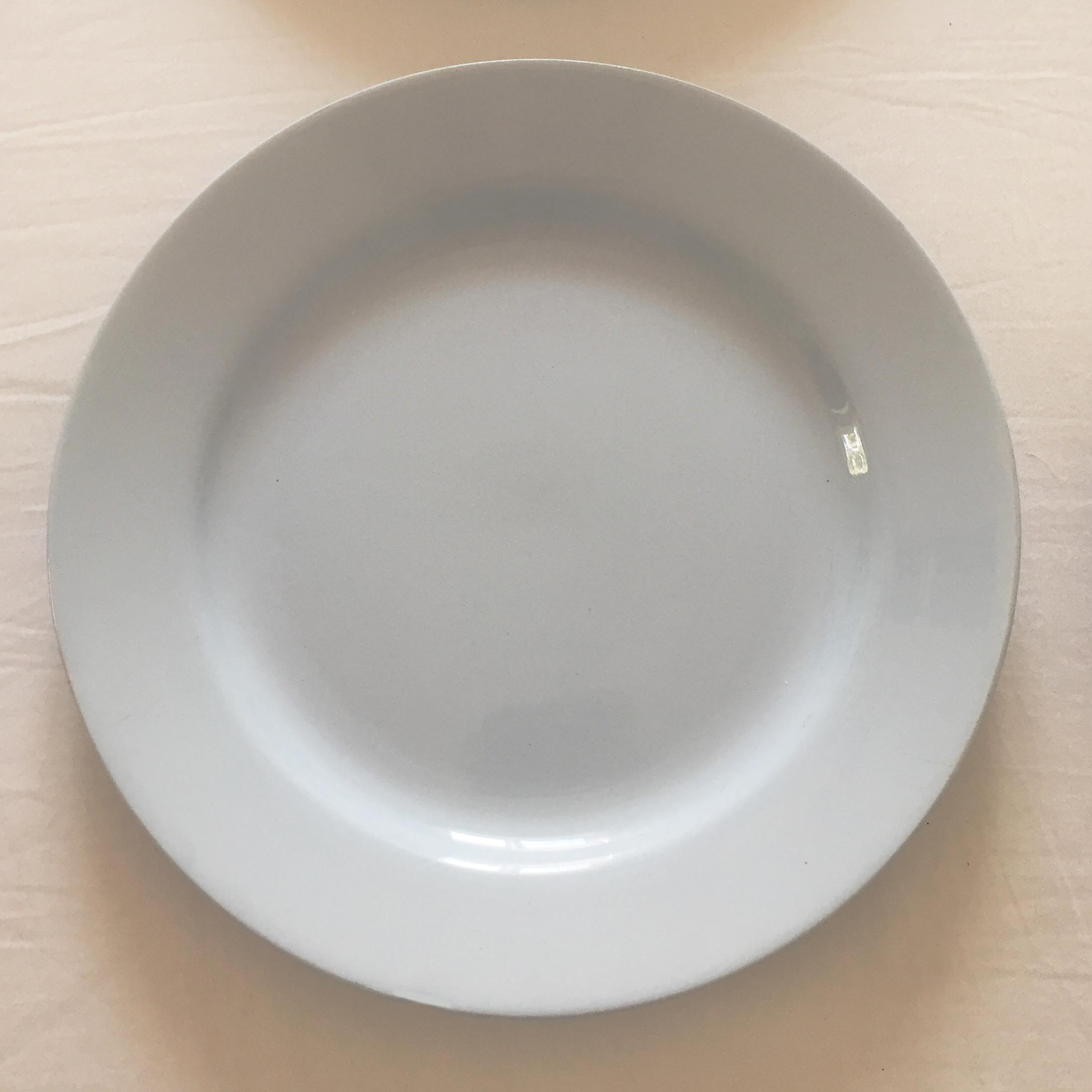 Set of 6 HBCM Montereau plates