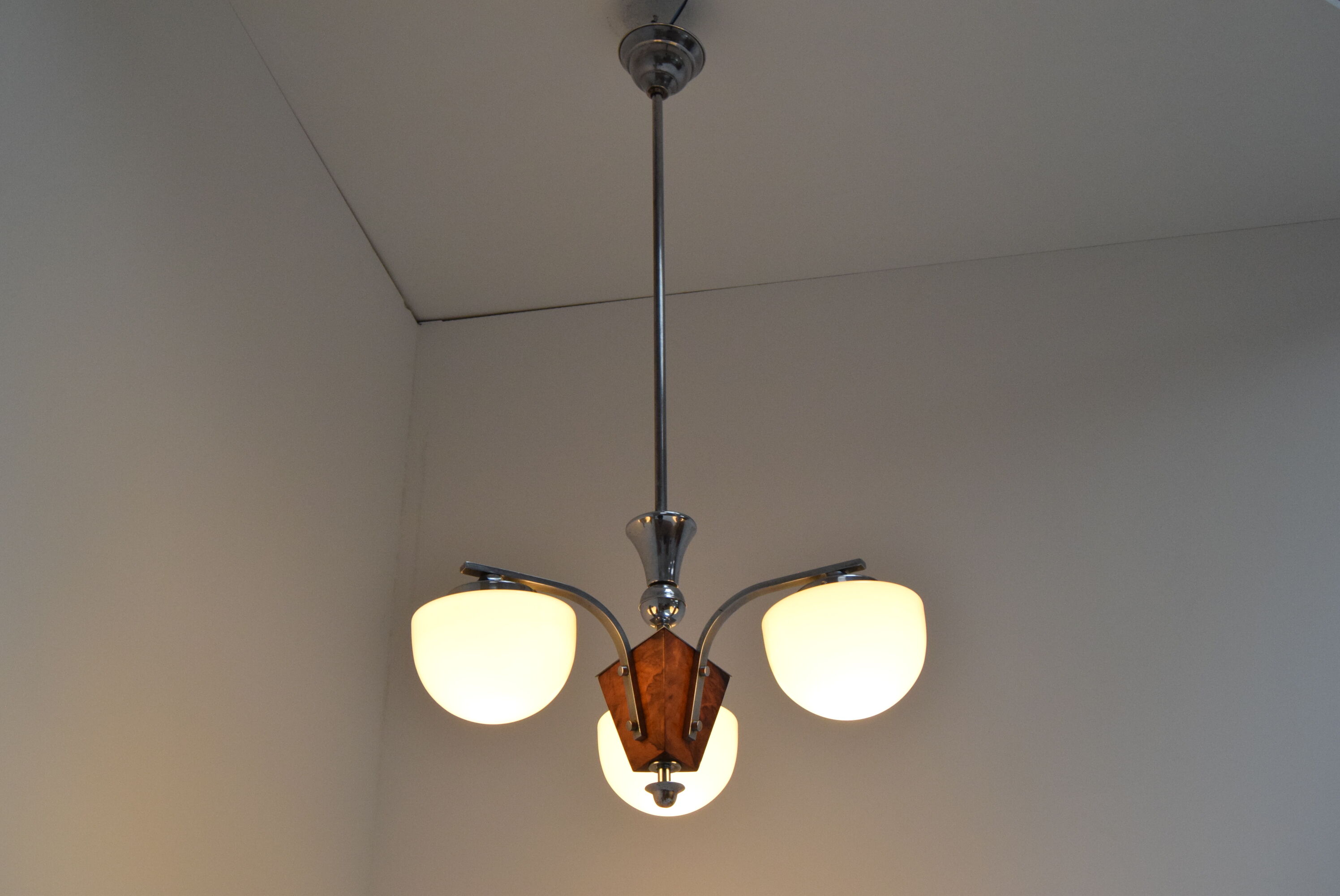 Art deco chandelier,1930's