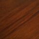 Mahogany dining table and benches, mountain work, France circa 1960