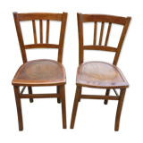 Pairs of chairs Bistro silkscreened