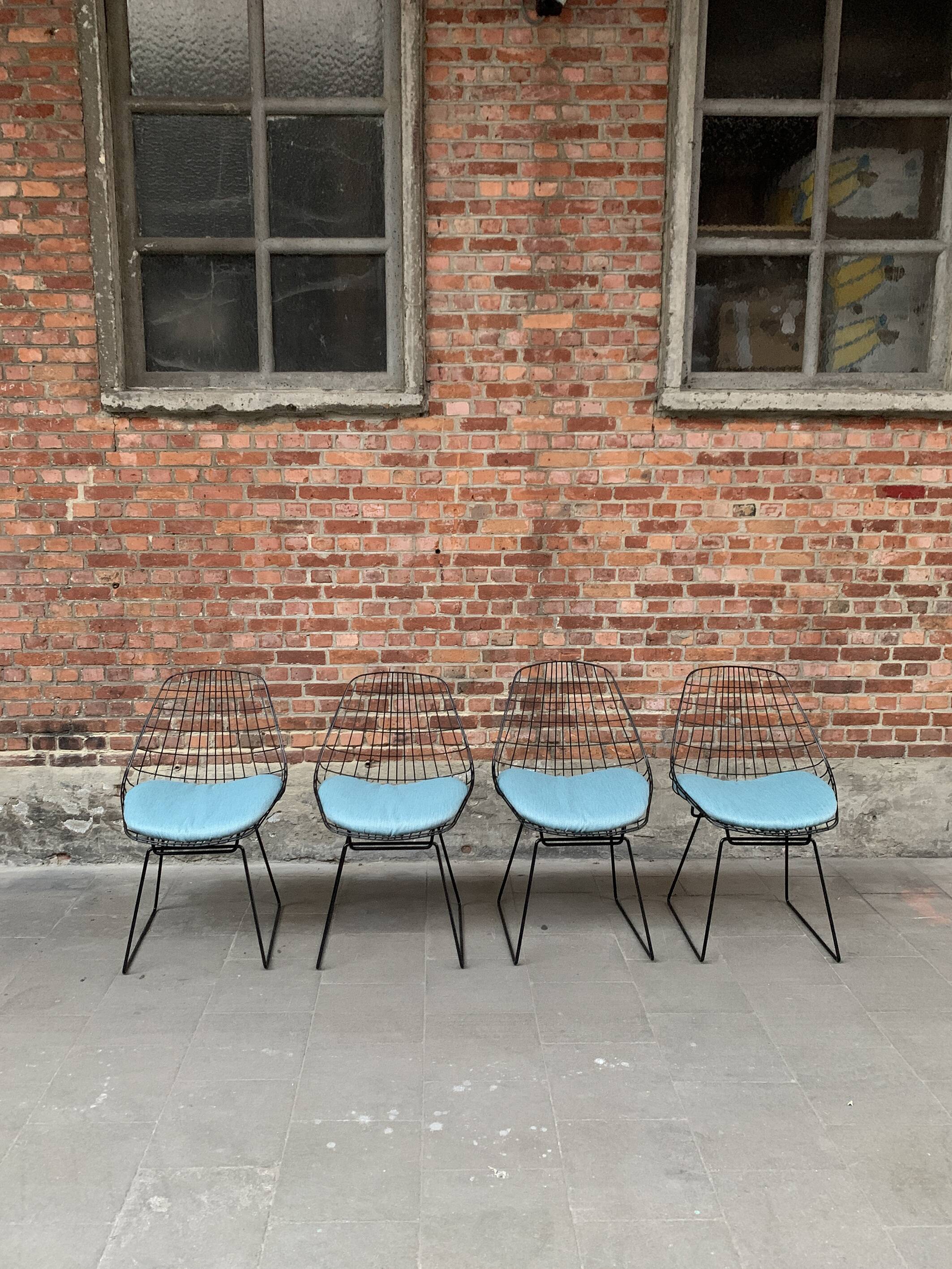 Four SM05 Chairs by Cees Braakman for Pastoe, 1960