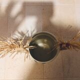 Hand-painted ceramic vase