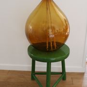 Green wood tripod stool 400mm