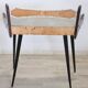 Console Table In Wood And Glass Top, 1950s