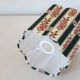 Flower-shaped lampshade Flora "green overmount"