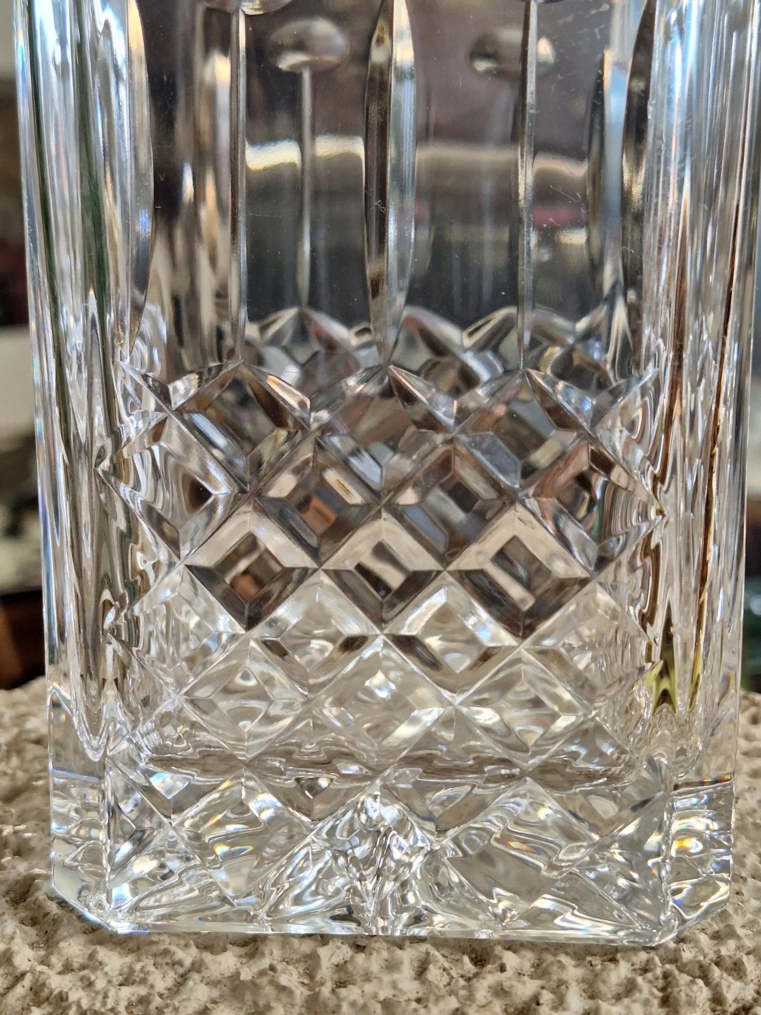 Carafe à whisky en cristal