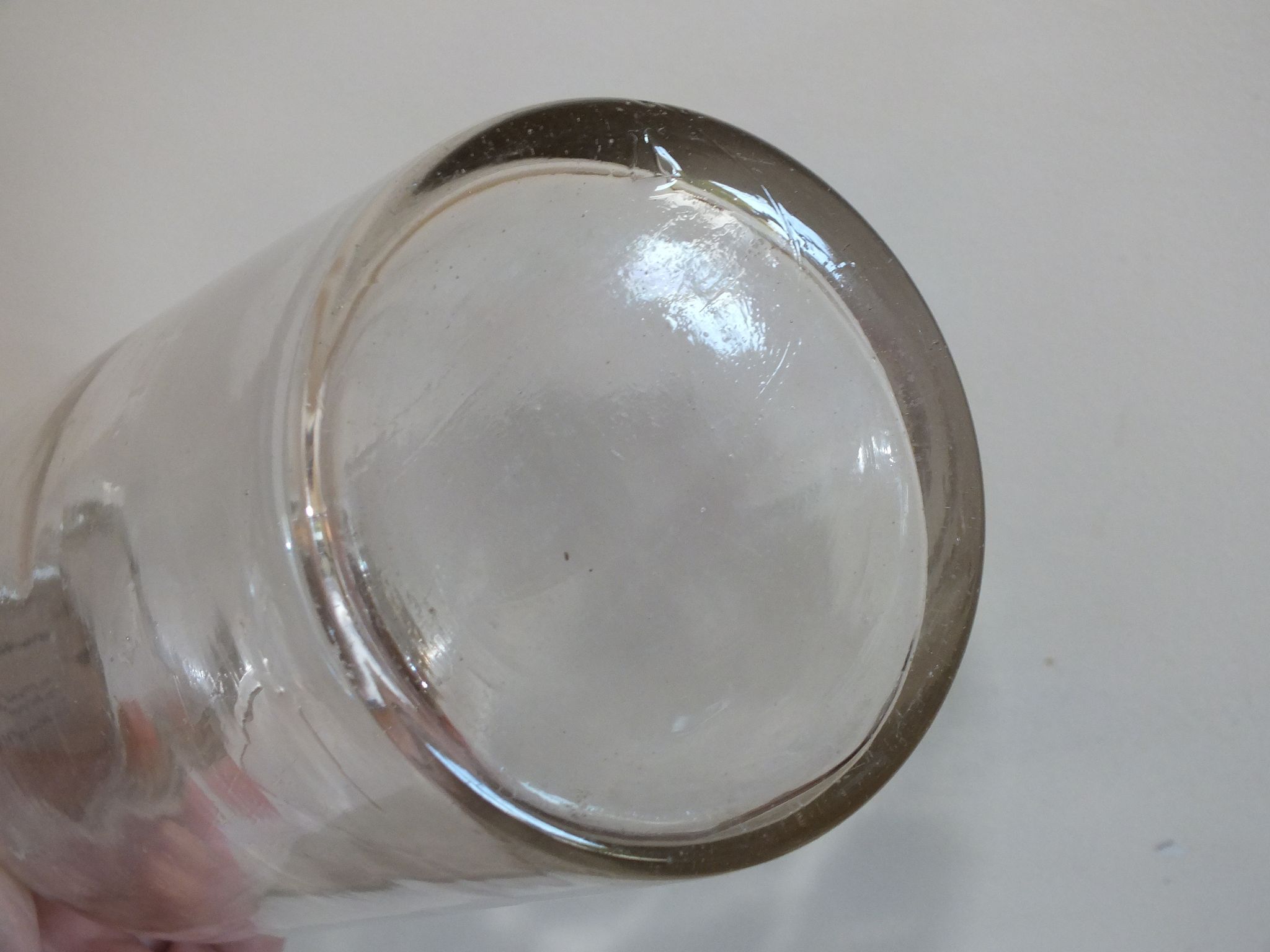 Glass pharmacy bottle or bottle - laboratory, apothecary