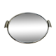 Plateau miroir rond années 50