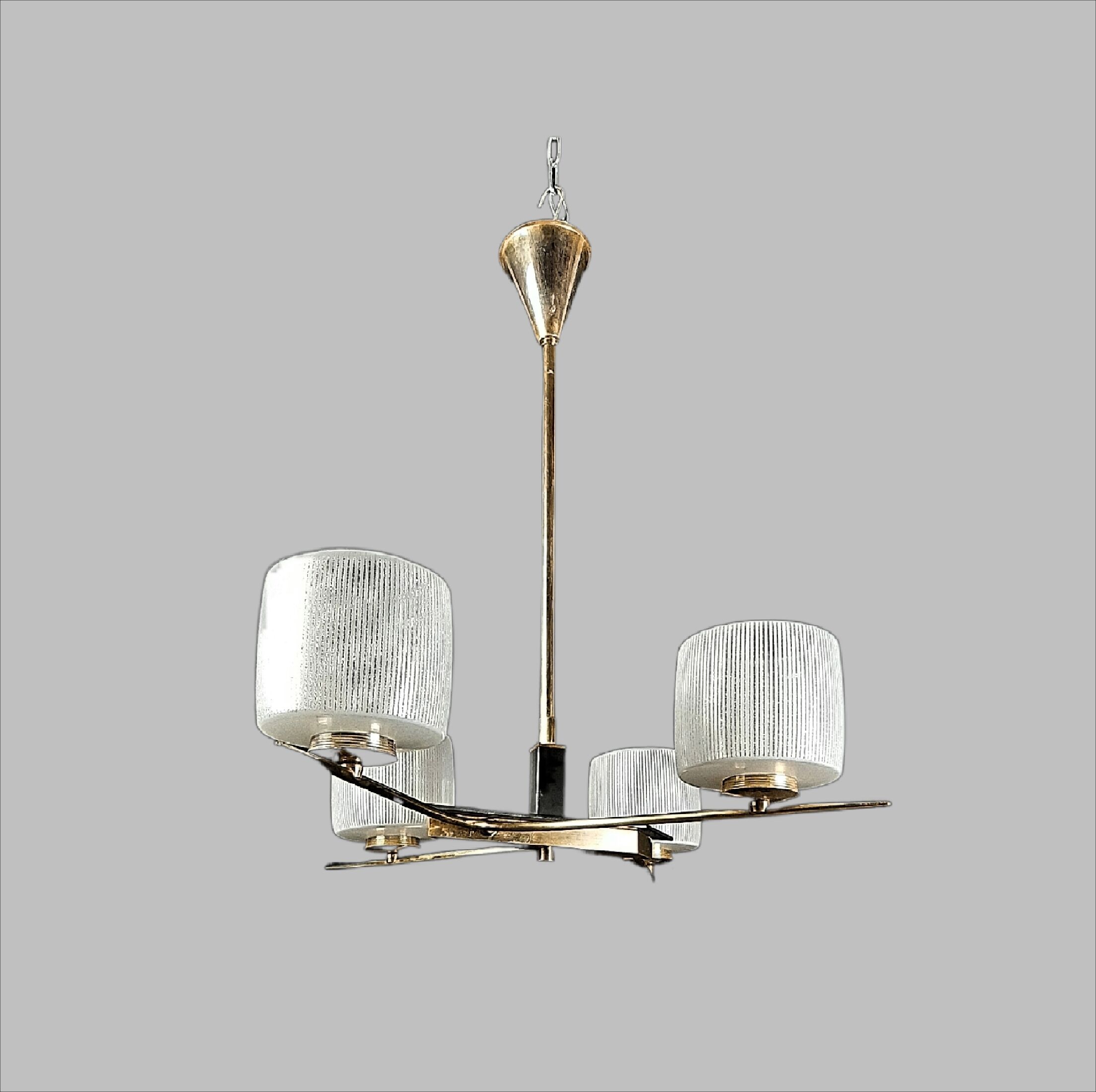 Vintage chandelier France 1960s
