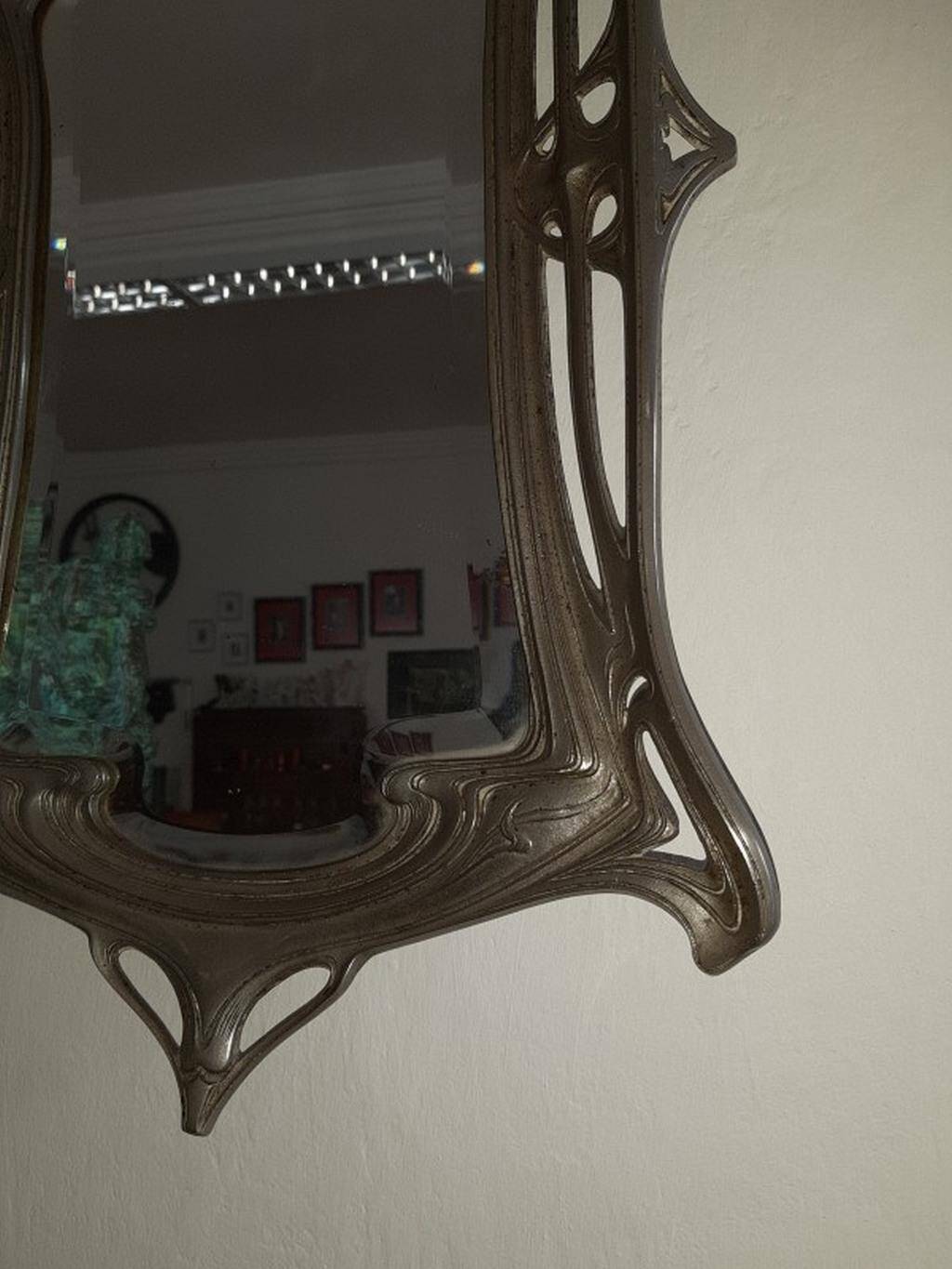 Miroir mural Jugendstil