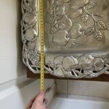 Vintage Arthur Court Designer Apple Bunnies Metal 1993 4