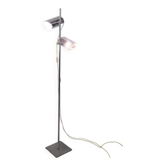 70s chrome floor lamp