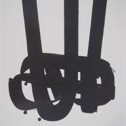 Pierre Soulages: Lithograph No. 29 - Original signed poster
